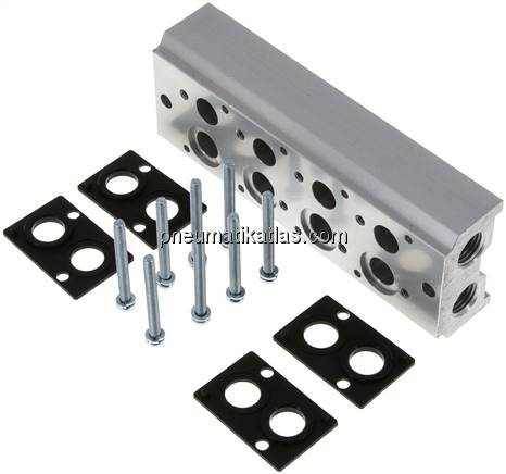 Reihenleiste (4-fach) für SF4000 (3/2-Wege)