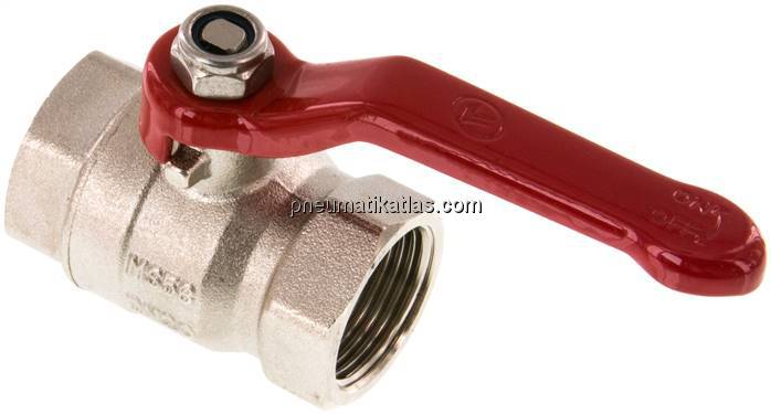 Messing-Kugelhahn, Eco-Line, Rp 3/4", 0 - 25bar