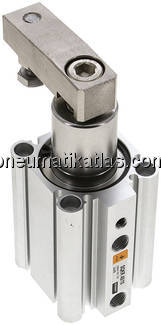 Schwenkspanner / Klemmzylinder Ø 40 mm, Klemmhub 10mm rechtsschwenkend (schwenkt