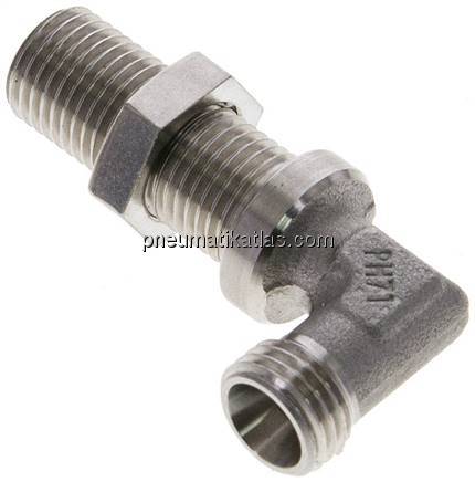 Winkel-Schott-Schneidringverschr. 8 L (M14x1,5), ohne Mutter & Schneidring, 1.45