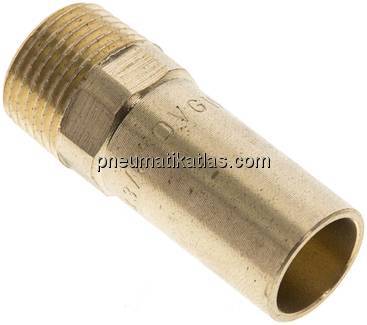 Pressfitting, Übergangsnippel 15mm außen / R 3/8" AG