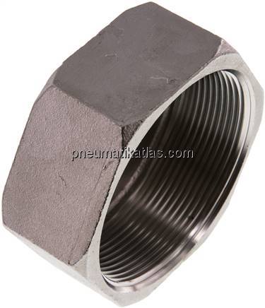 Verschlusskappe Rp 2-1/2", 1.4408