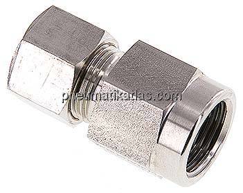 Manometer-Schneidringverschr. G 1/2"-12 S (M20x1,5), Klemmring 1.4571 (NC)