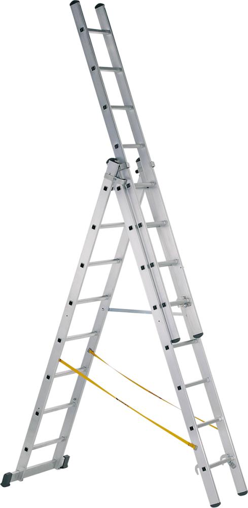 Mehrzweckleiter Skymaster X 3x8 Sprossen Leiterlänge max 5,80 m Arbeitshöhe 6,55 m ZARGES