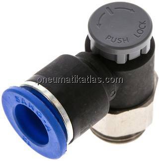 Kompakt-Drosselventil G 3/8"-12mm,abluftregelnd (Standard)