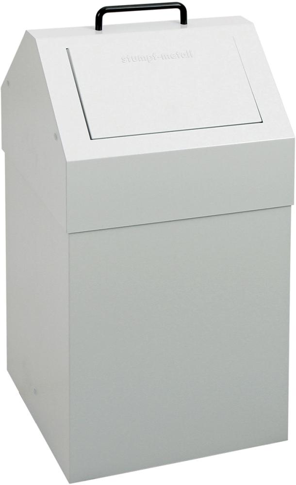Wertstoffsammler 45 l grau stationär stumpf