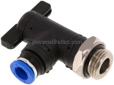 Winkel-Absperrhahn G 3/8"-8mm, IQS-Standard