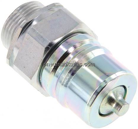 Steckkupplung ISO7241-1A, Stecker Baugr.6, 22 L (M30x2)