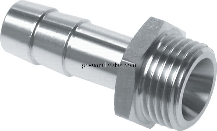 Exemplarische Darstellung: Gewindetülle mit zylind