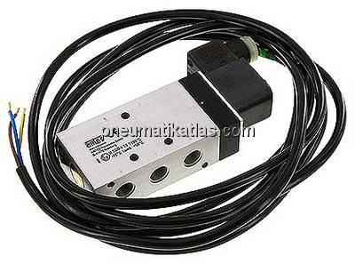 5/2-Wege Magnetventil, G 1/4", Luftfeder, 24 V DC, ATEX-Zulassung