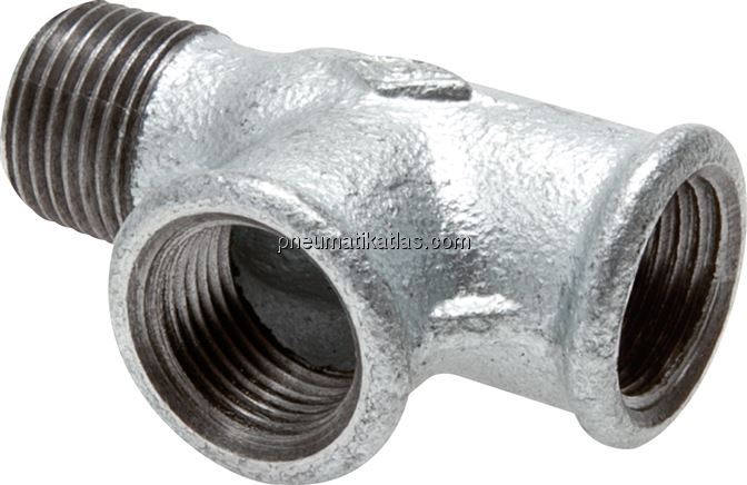 Exemplarische Darstellung: Temperguss verzinkt, Ty