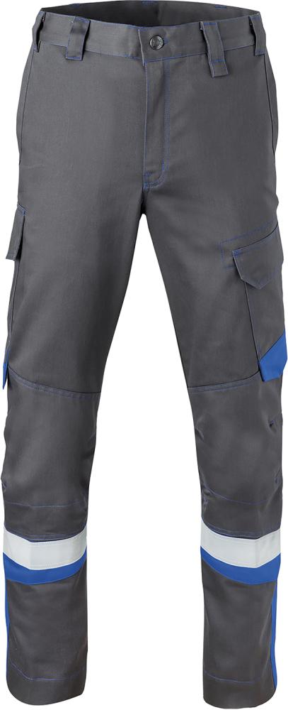 Bundhose, 80340 Gr.62, kohlengrau/blau