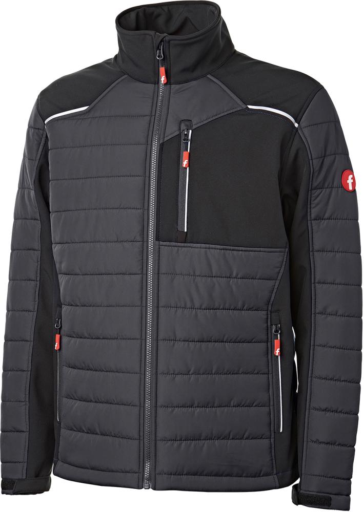 Hybrid-Steppjacke schwarz Gr. 4XL Fortis Elements