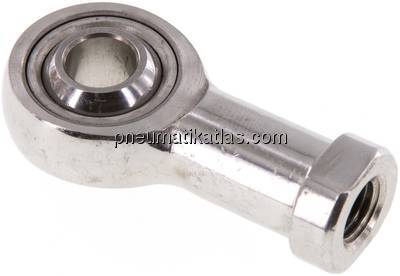 Gelenkkopf, M 10x1,25, Edelstahl