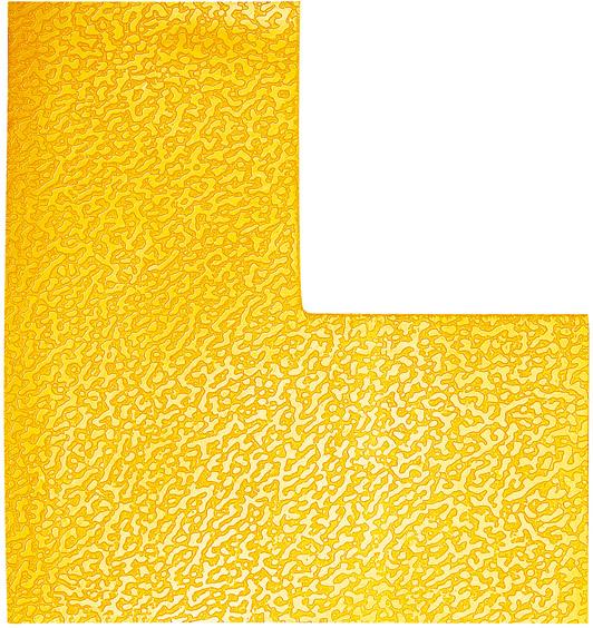 Stellplatzmarkierung Form "L" gelb selbstklebend