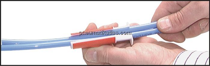 Anwendungsbeispiel: Schläuche einlegen...