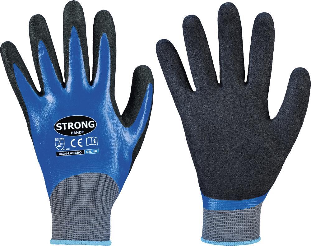 Strickhandschuh Laredo, Nitril, Gr.10