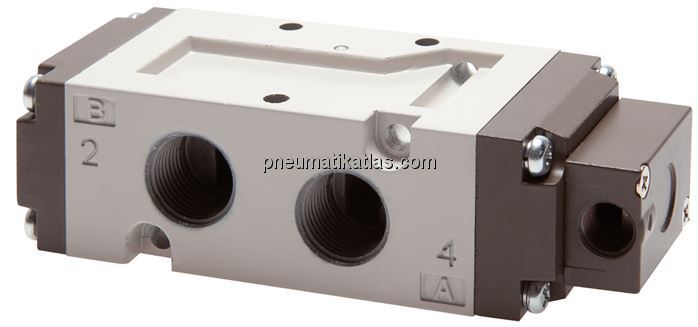 Exemplarische Darstellung: 5/2-Wege Pneumatikventi