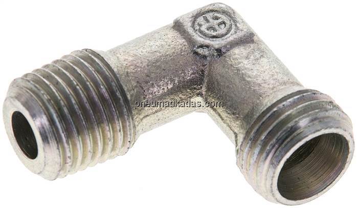 Winkel-Schneidringverschraub. R 1/4"-8 L (M14x1,5), ohne Mutter & Schneidring, S