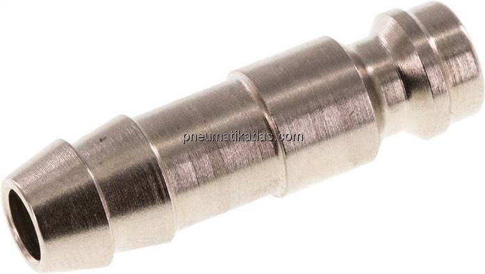 Kupplungsstecker (NW5) 8 (5/16")mm Schlauch, Stahl verzinkt