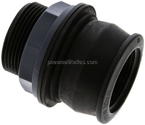 Behälterdurchführung G 1-1/2" (AG) - G 1-1/4" (IG), PP