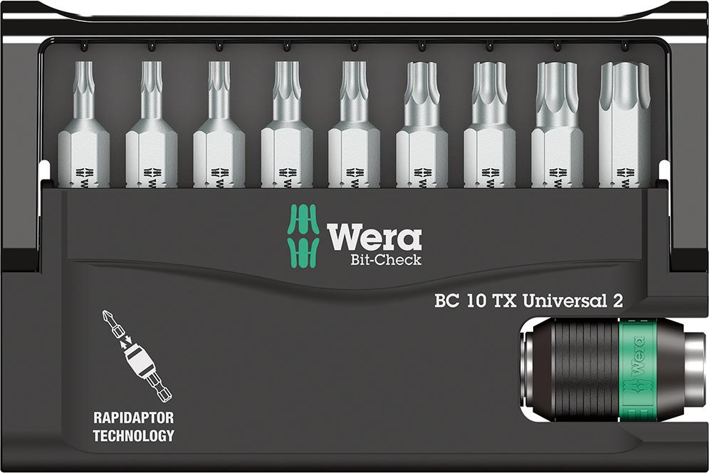 Bit-Satz Bit-Check 10 Universal 2 Wera