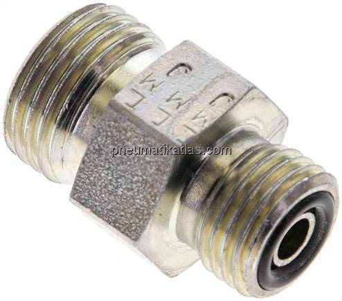 ORFS-Verschraubung UN 11/16"-16(AG)-UNF 9/16"-18(AG)