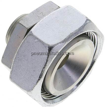 Reduziereinsatz 42 L-18 L (M26x1,5), ohne Mutter & Schneidring, Stahl verzinkt