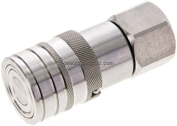 ES-Flat-Face-Kupplung ISO 16028, Muffe Baugr.2, G 1/2"