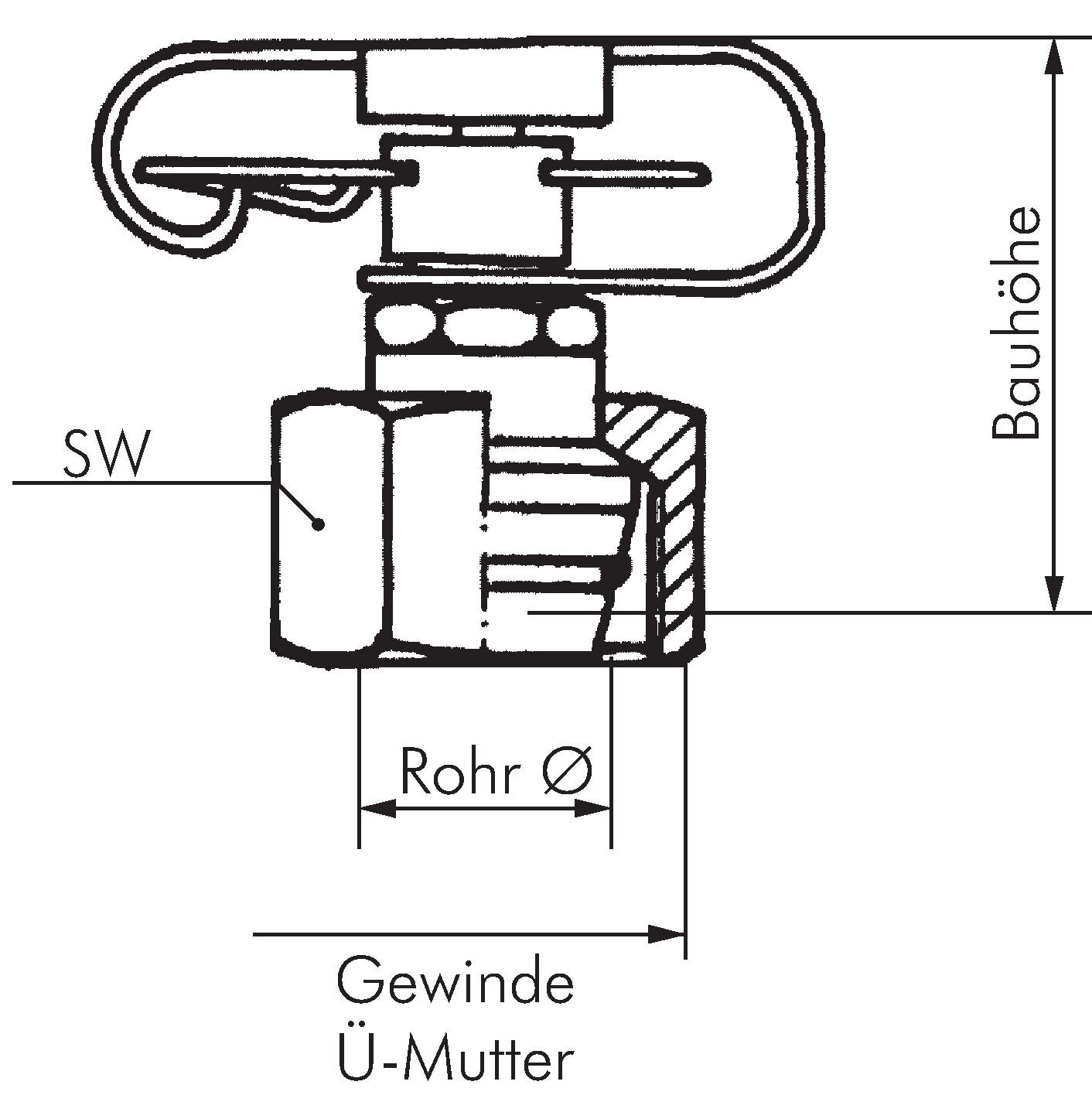 Zeichnung: Steck-Messanschluss