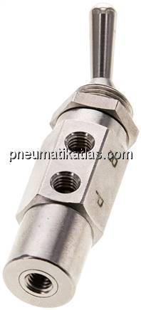 Kipphebelventil 2/2-Wege, M 5