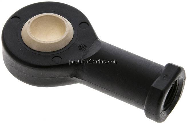 Gelenkkopf, M 16x1,5, Kunststoff