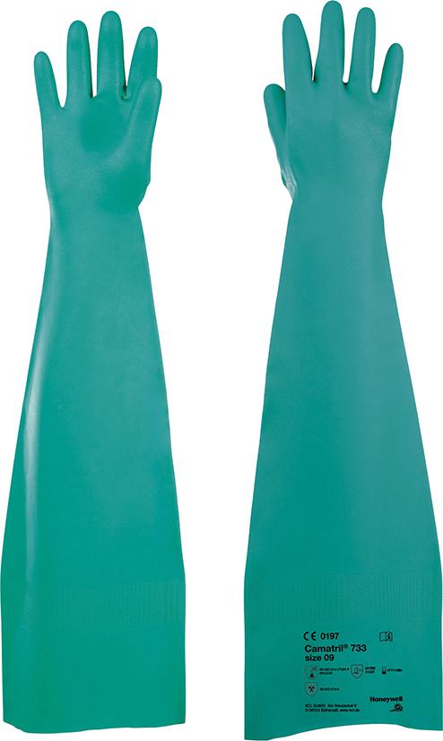 Handschuh Camatril 733, 600 mm,Gr.11,grün Honeywell