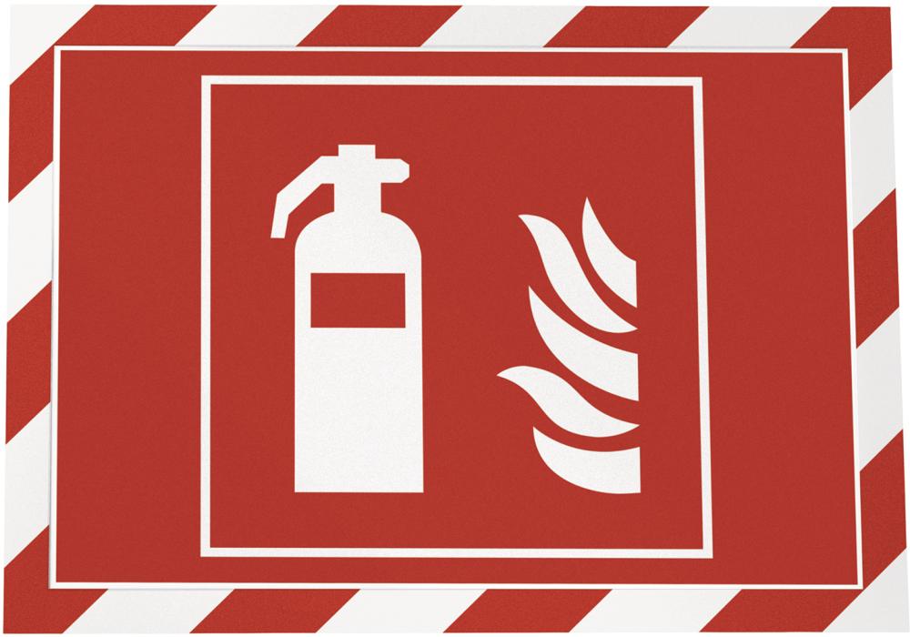 Magnetrahmen SECURITY A4 DURAFRAME rot/weiß