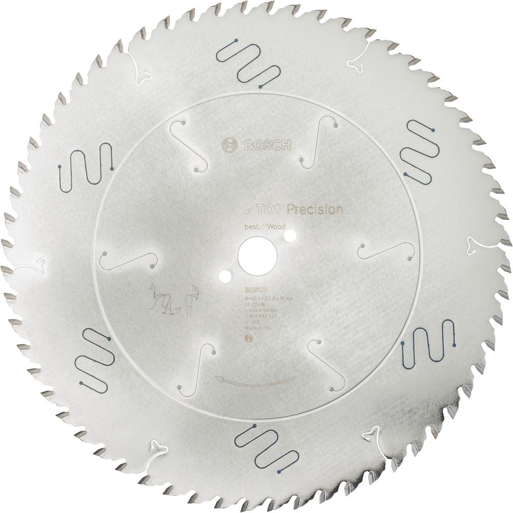 HM-Kreissägeblatt 400x4/2,8x30 60Z WZ BoschVE à 1 Stück Top Precision Best f Wood