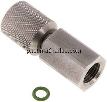 Manometeranschluss M 16x2 (IG) - G 1/4", 1.4305