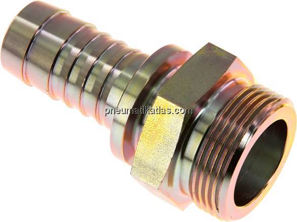 Gewindetülle, Sicherungsbund G 1-1/4"-25 (1")mm, Stahl verzinkt