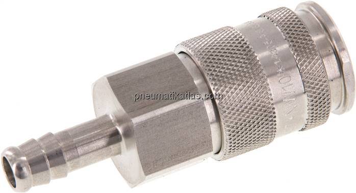 Kupplungsdose (NW10) 9 (3/8")mm Schlauch, Edelstahl