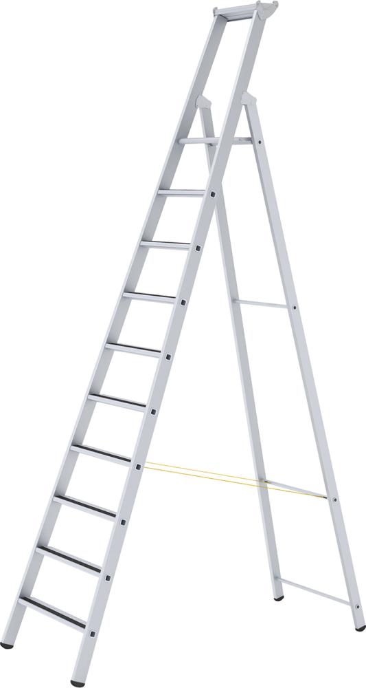 Stufenleiter R13step S 10 Stufen Plattformhöhe 2,64 m Arbeitshöhe 4,65 m