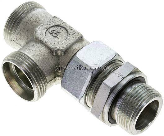 Einstellb. L-Schneidringverschraubung M 33x2-28 L (M36x2), ohne Mutter & Schneid