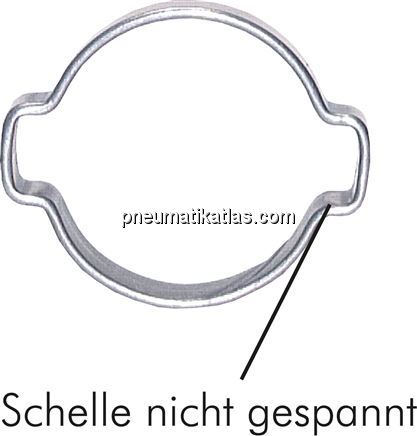 Anwendungsbeispiel: Schelle nicht gespannt