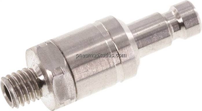 Kupplungsstecker (NW2,7) M 5(AG), 1.4404