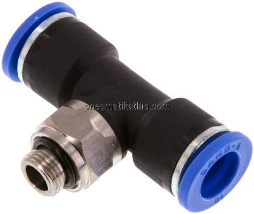 T-Steckanschluss G 1/8"-10mm, IQS-Standard
