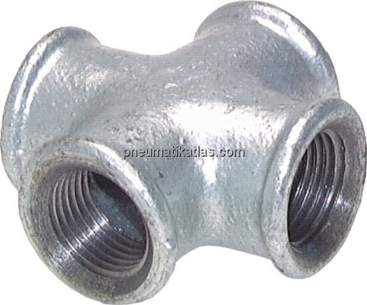 Exemplarische Darstellung: Temperguss verzinkt, Ty