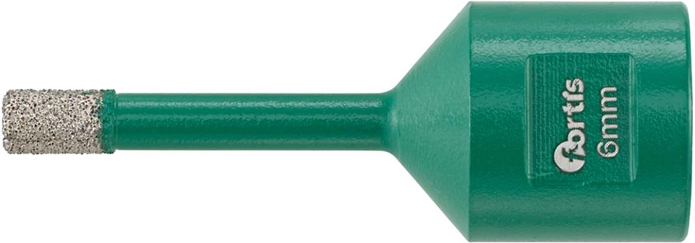 Diamantbohrer 6 x 60 mm, M14 mit Kühlwachs FORTIS