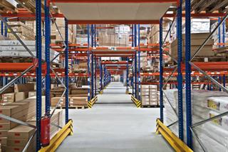 Palettenregal Set 3000x5658x1100, 500 kg