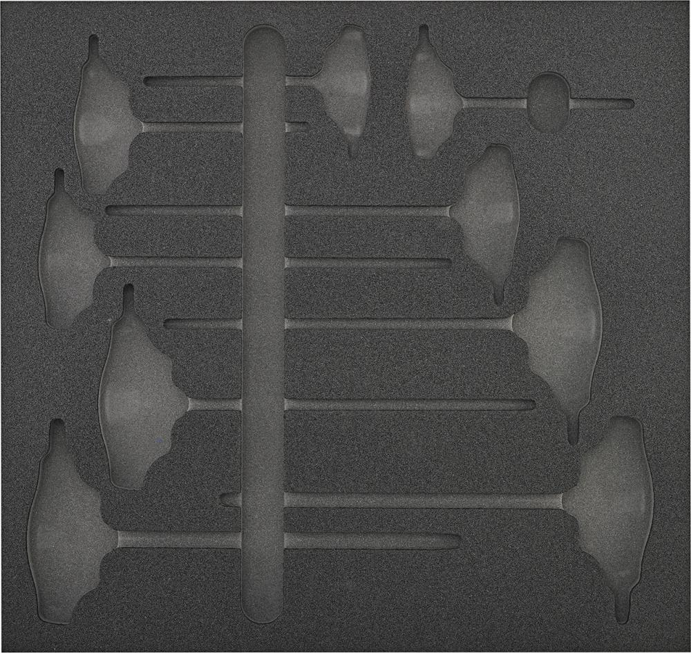 Werkzeugmodul 2/3 leer T-Griff Torx Wera