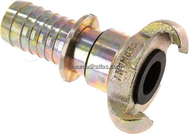 Kompressorkupplung 25 (1") mm Schlauch, drehbar, S-Bund