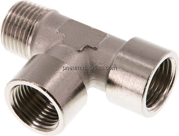 LE-Einschraubstück G 1/2"(IG)-R 1/2"(AG), Messing vernickelt