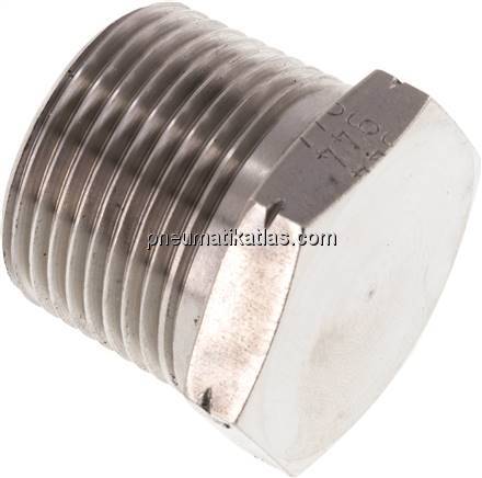 HD-Verschlussstopfen Außenskt. NPT 1", V4A